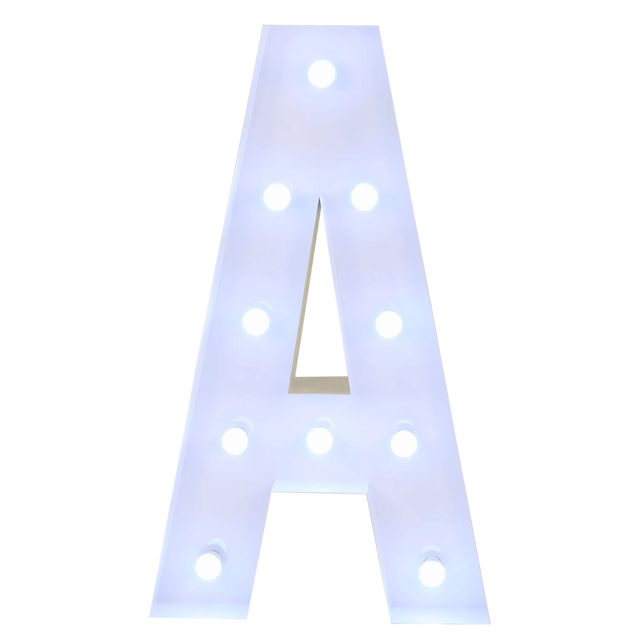 Large 4ft Tall LED Marquee Letter - A