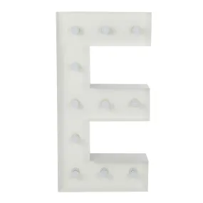 Large 4ft Tall LED Marquee Letter - E