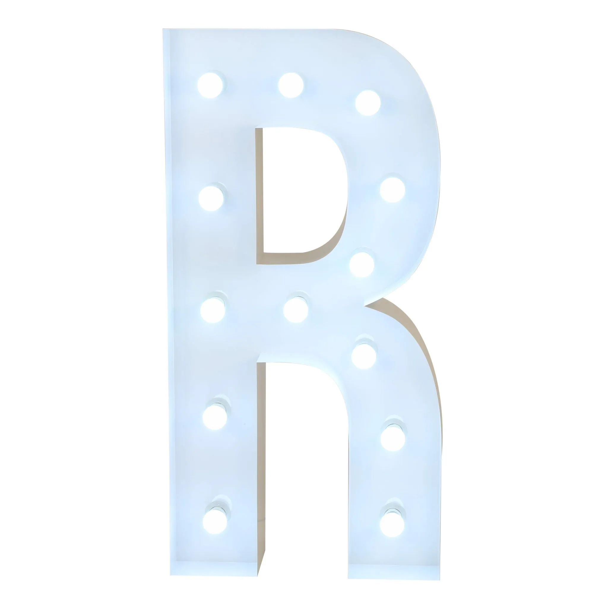 Large 4ft Tall LED Marquee Letter - R