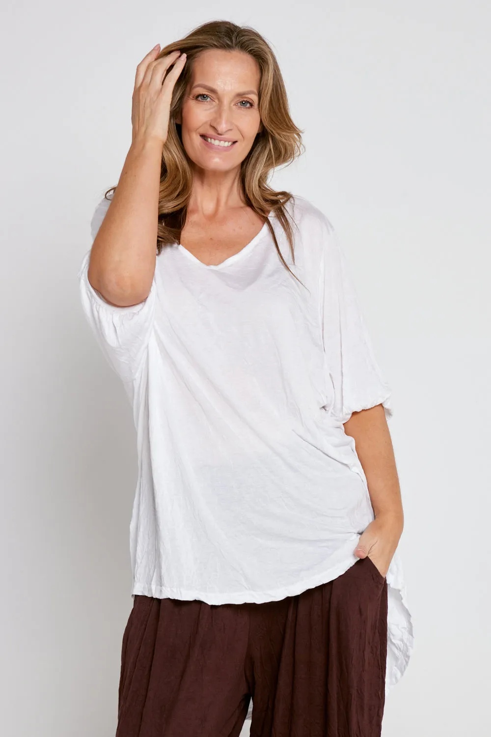 Leah Top - White