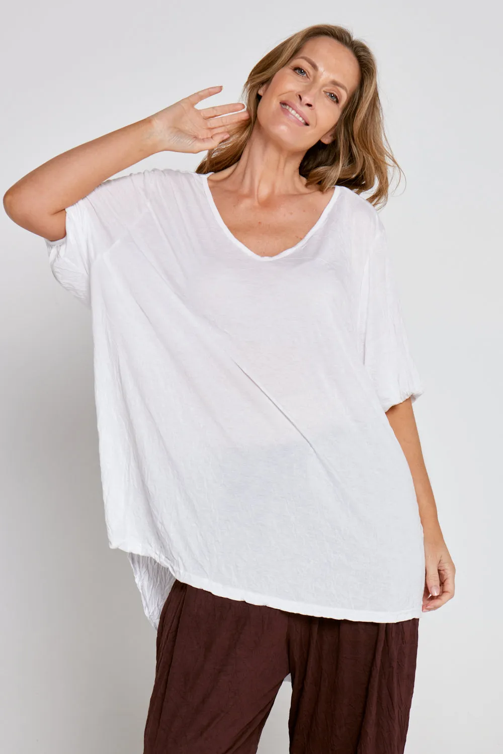 Leah Top - White