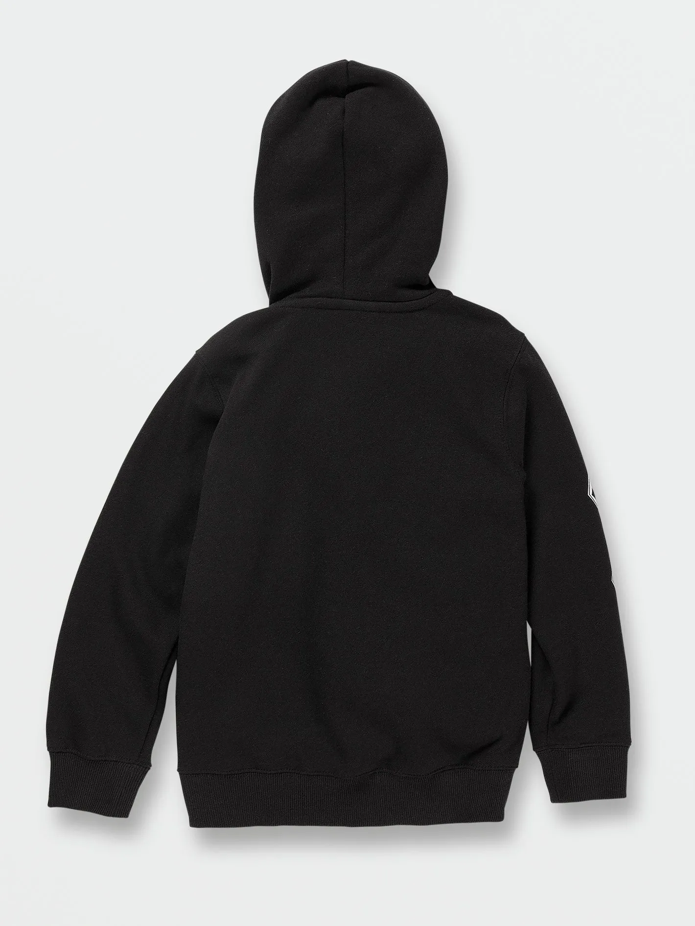 Little Boys Iconic Stone Zip Hoodie - Black