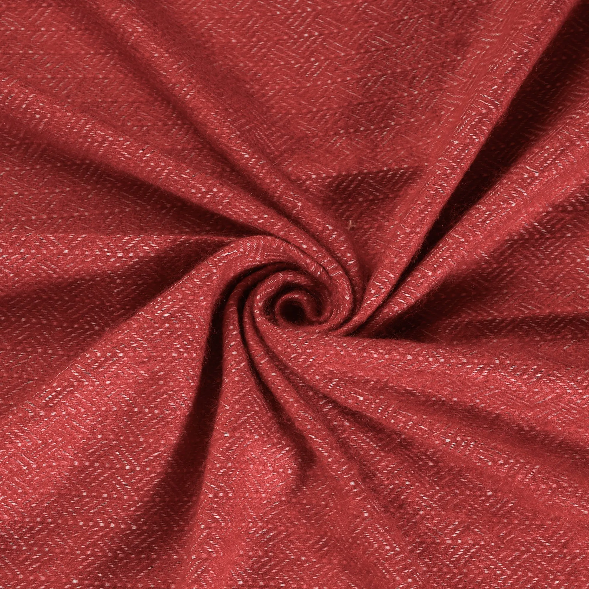 Maroon - Acrylic Fine Wool Fabric 08