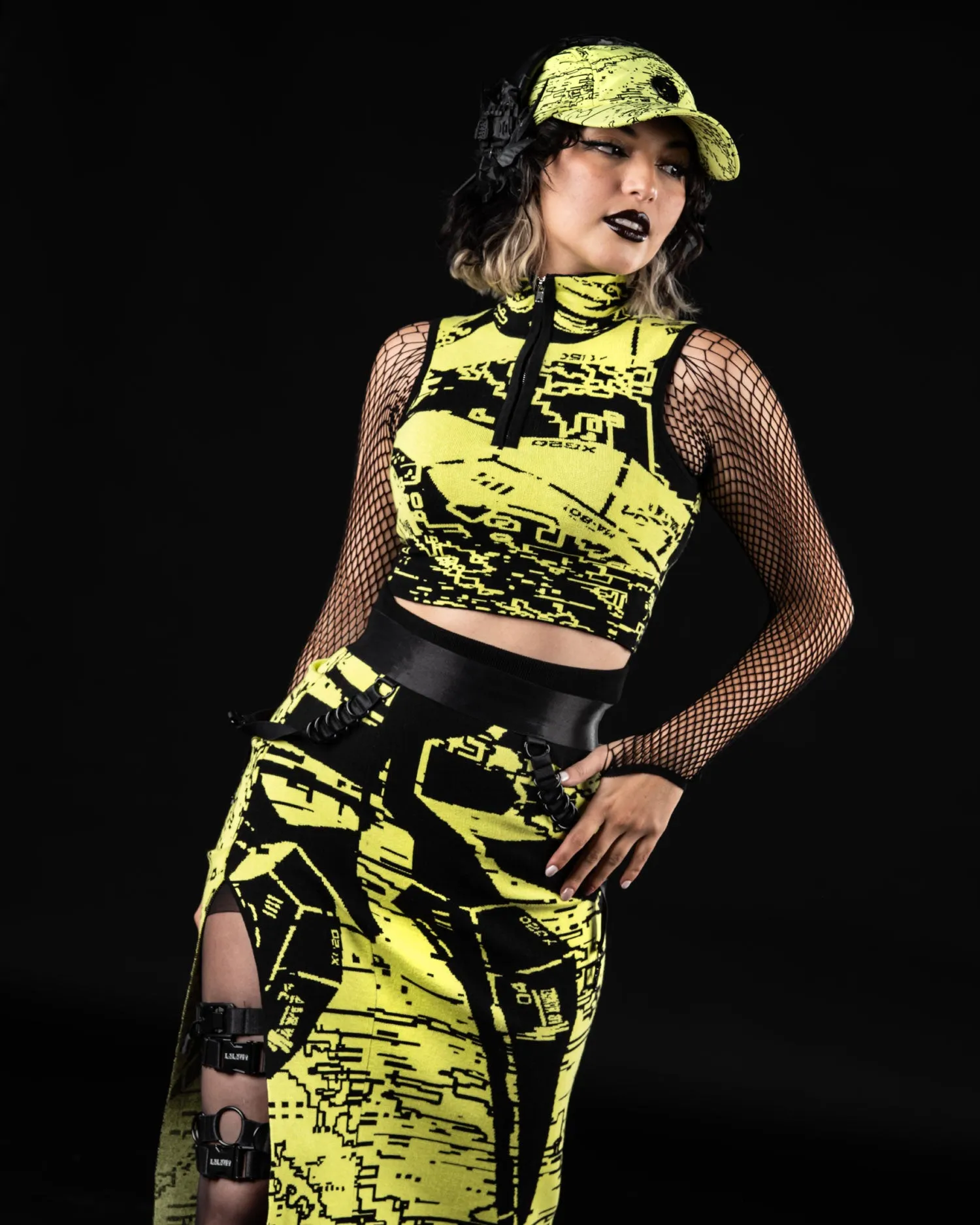 MEKA HYPRKNIT Skirt ( Cyberlime )