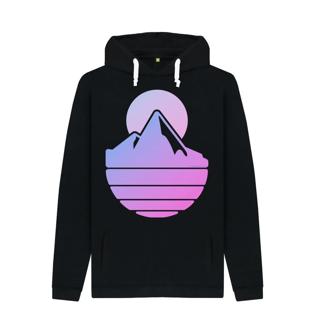 Men's Majestic Mountain Organic Pullover Hoodie