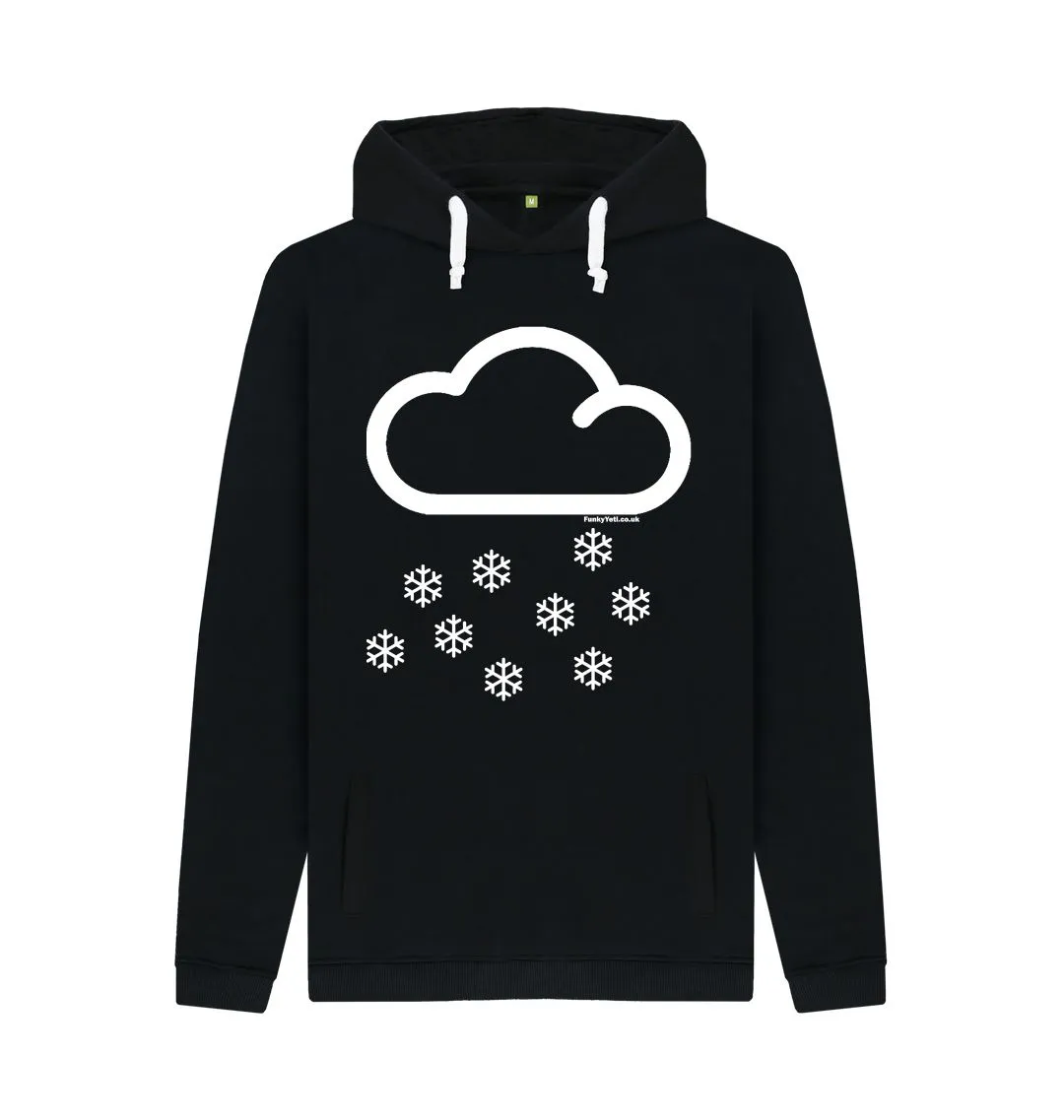 Men's Snow Cloud Organic Pullover Hoodie