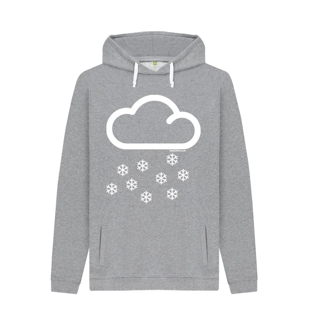 Men's Snow Cloud Organic Pullover Hoodie