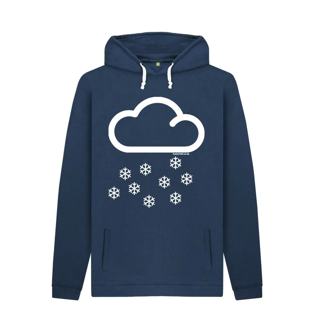 Men's Snow Cloud Organic Pullover Hoodie