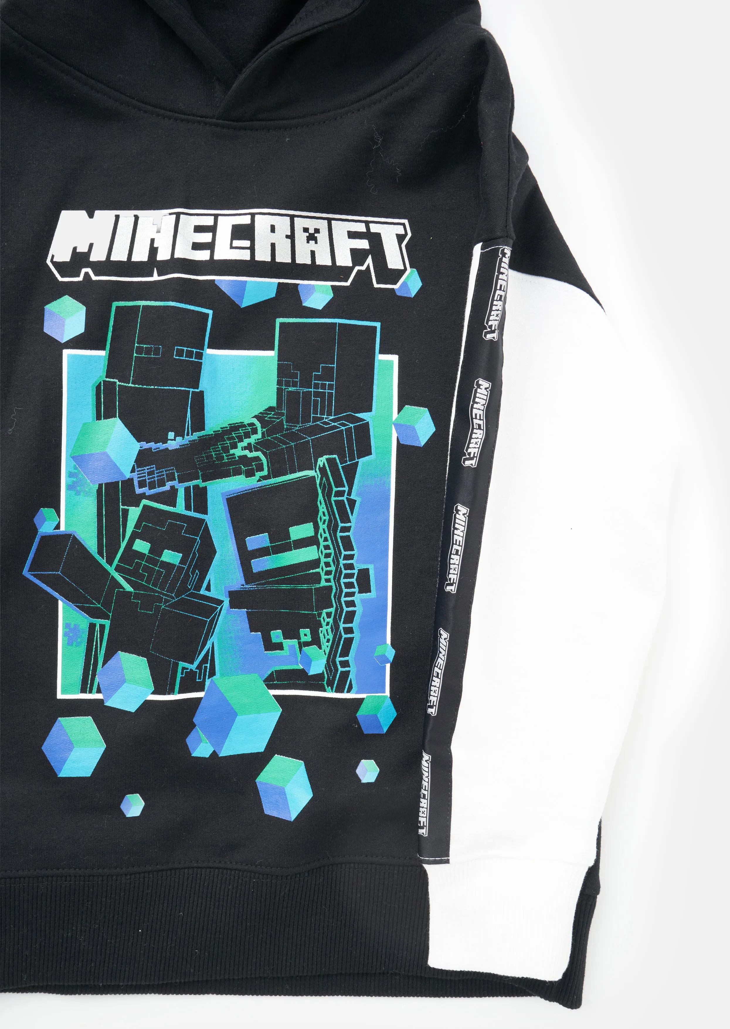 Minecraft Colourblock Hoodie