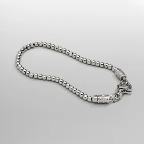 Mini Chrome Ball Bracelet (Silver)