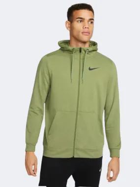 Nike Dri-Fit Full Zip Men Training Hoody Green