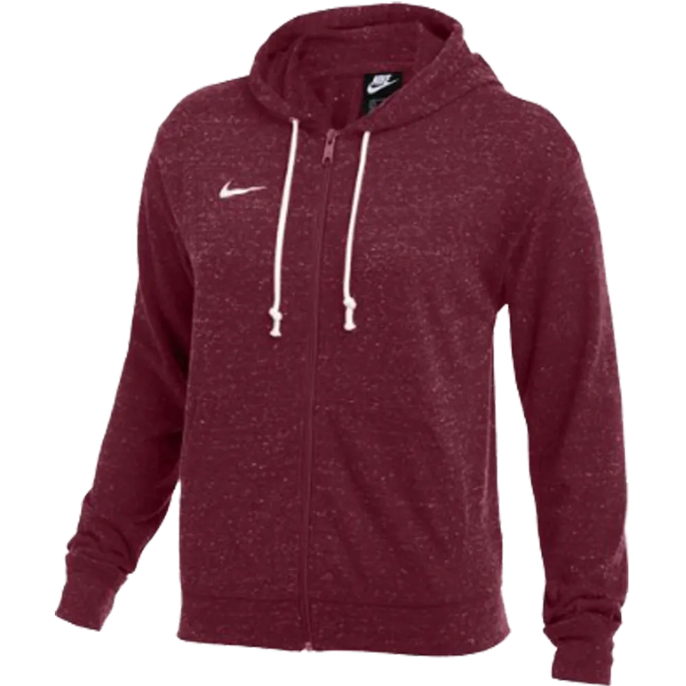 Nike Women's SW Gym Vintage Full Zip Hoodie (Loose Fit)