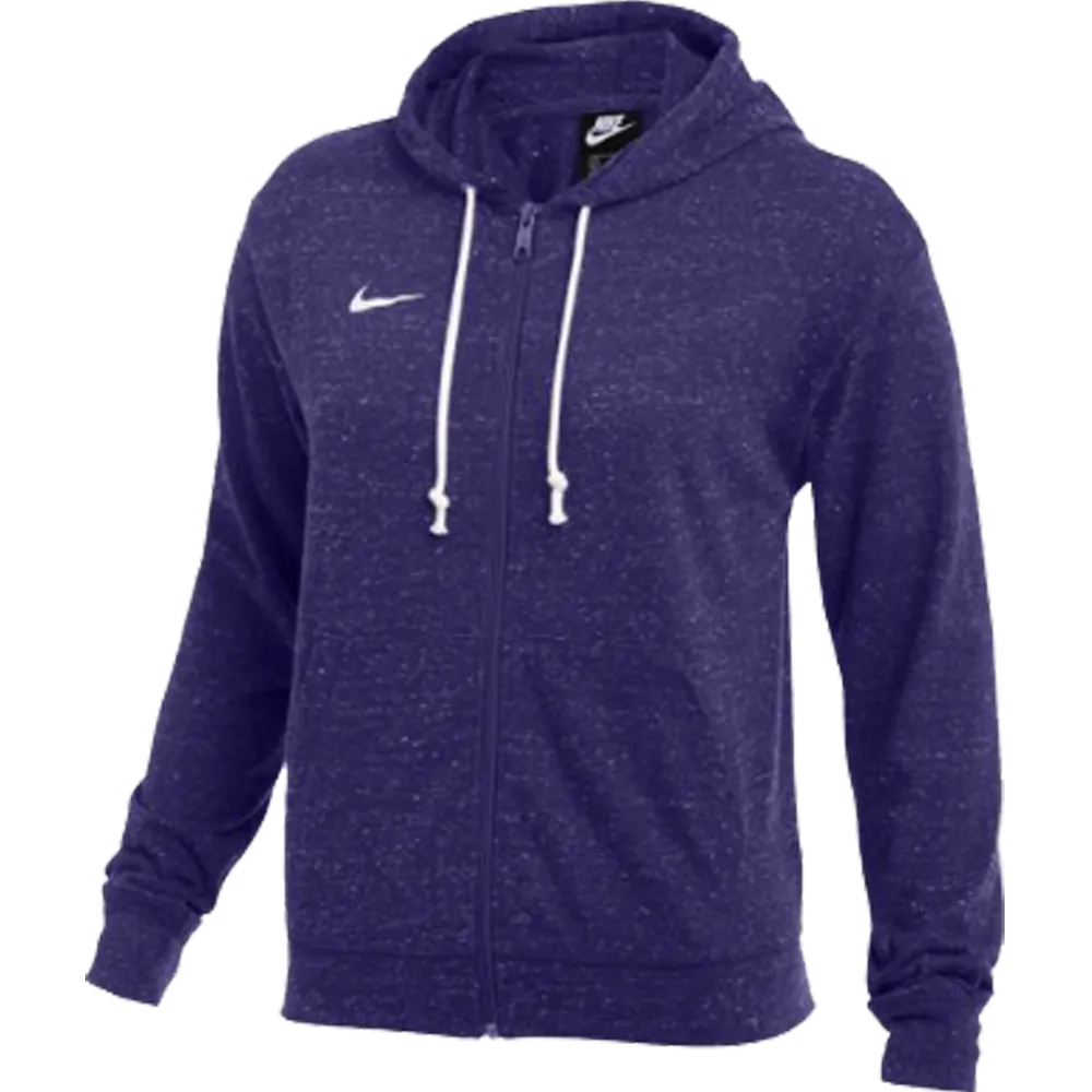 Nike Women's SW Gym Vintage Full Zip Hoodie (Loose Fit)