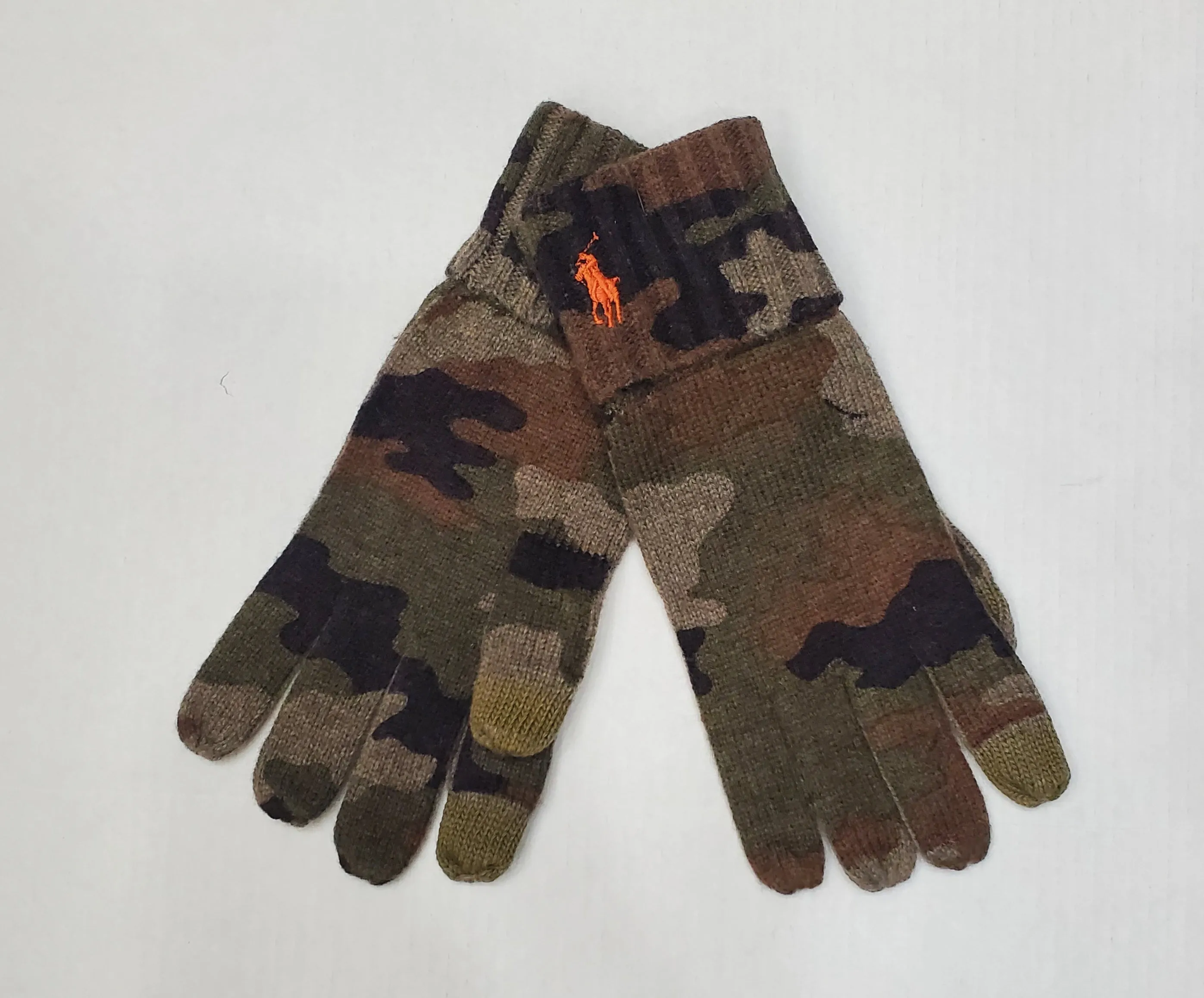 Nwt Polo Ralph Lauren Camo Gloves