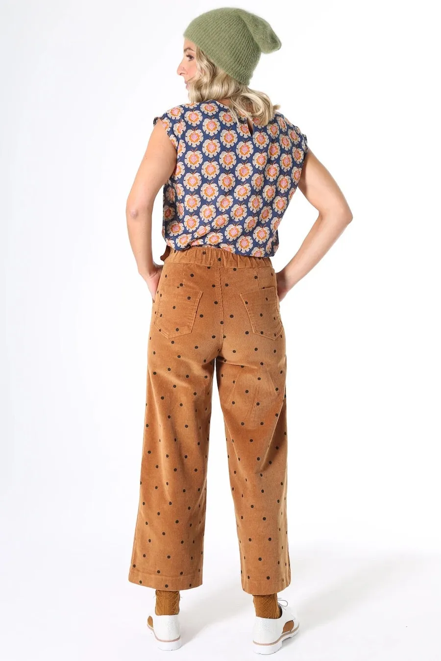 Olga de Polga Peggy Cord Pants - Camel Spot