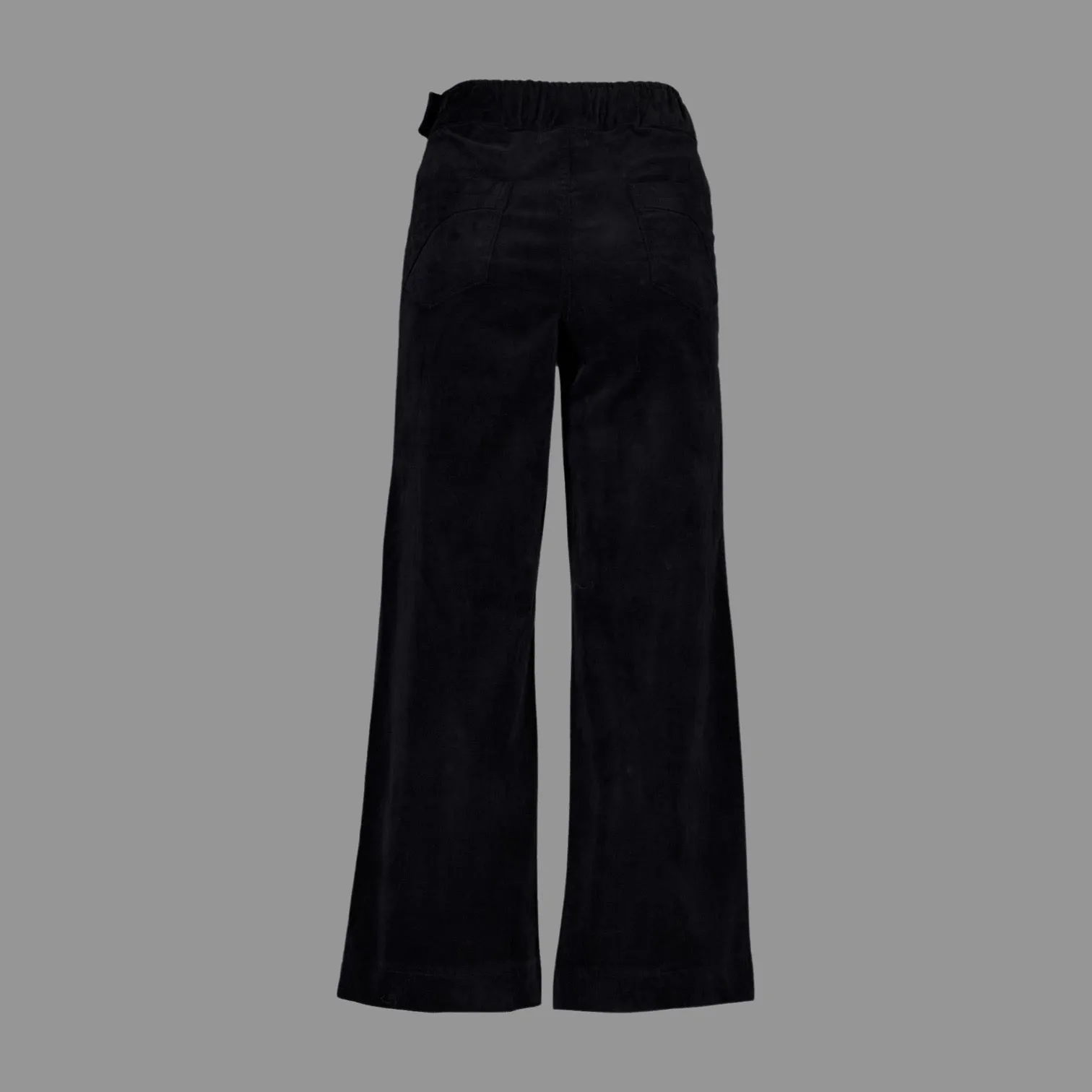 Olga de Polga Peggy Fine Cord Pants - Black