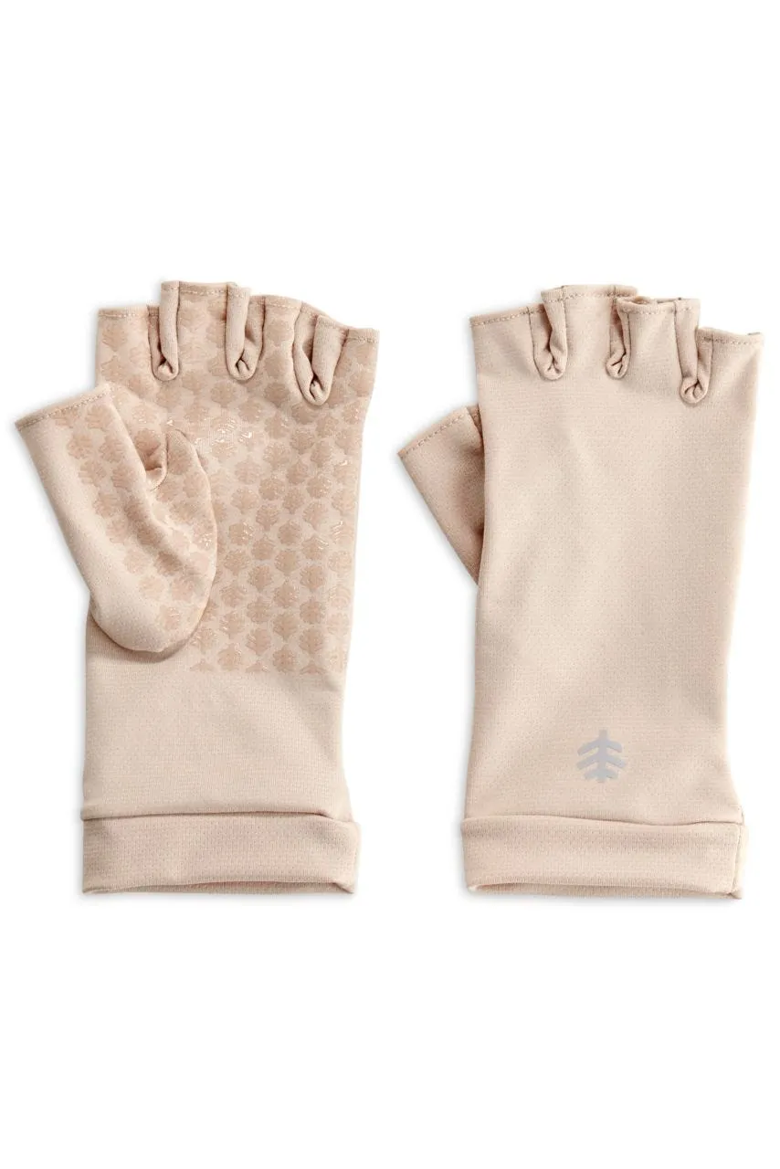 Ouray UV Fingerless Sun Gloves | Beige