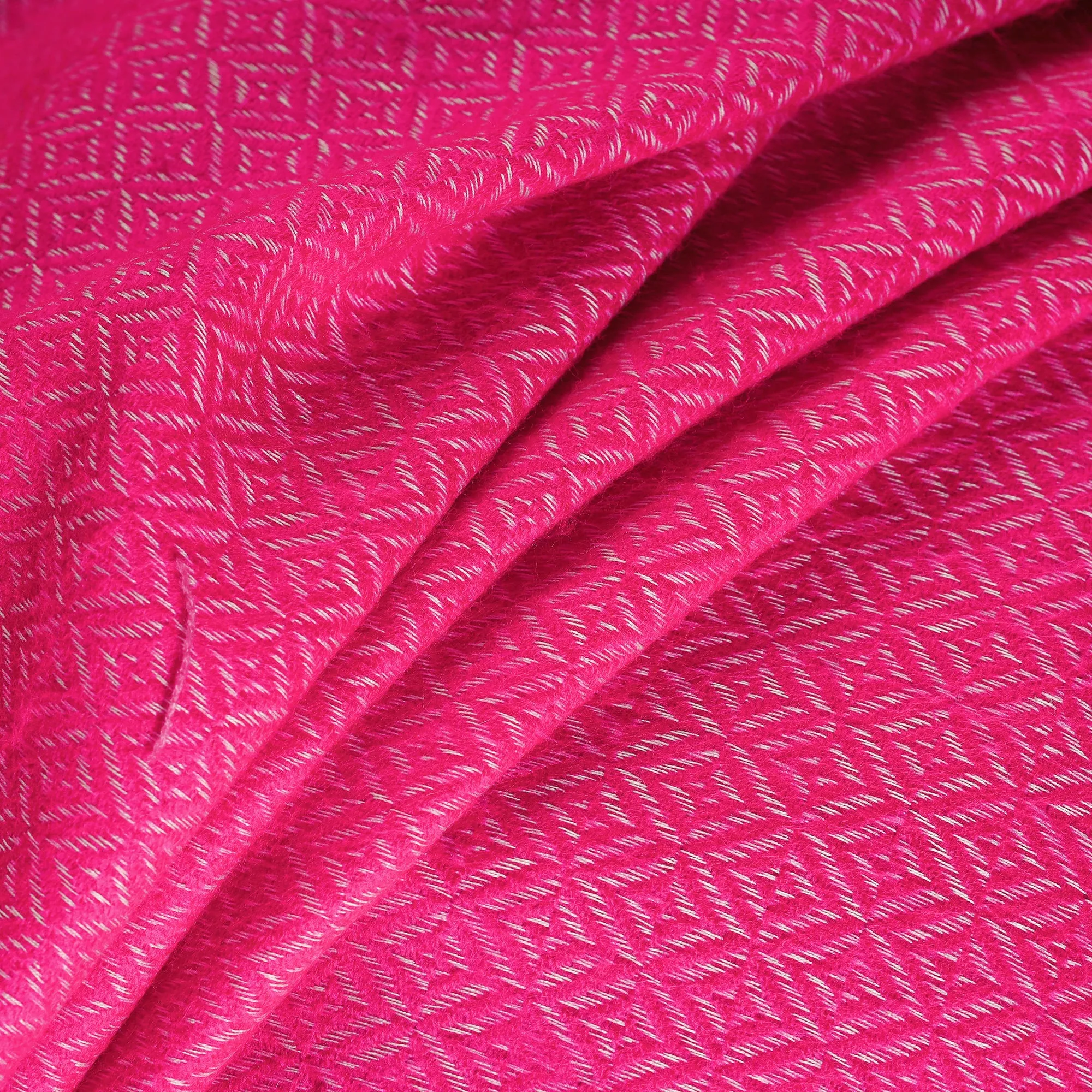 Pink - Acrylic Fine Wool Fabric 13