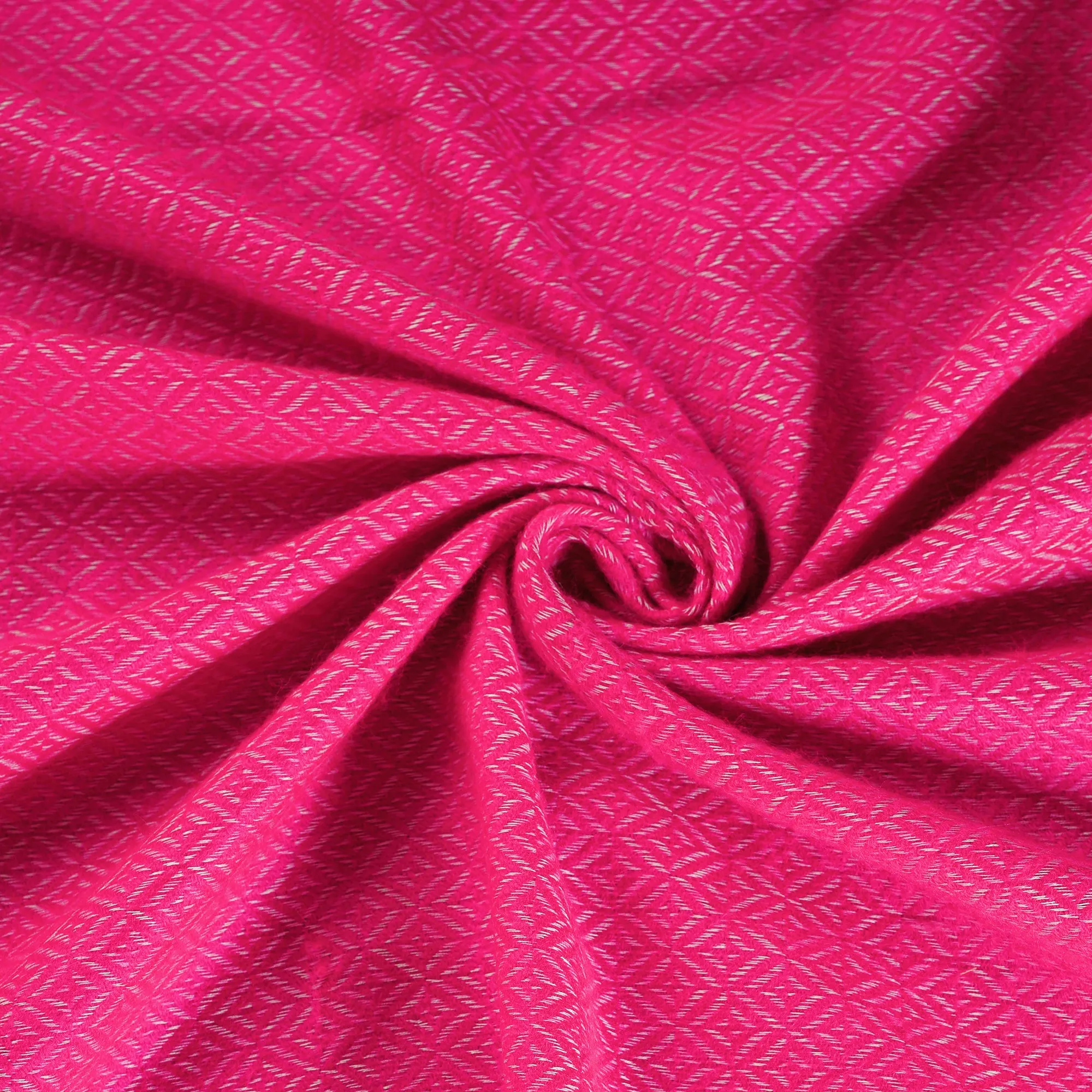 Pink - Acrylic Fine Wool Fabric 13