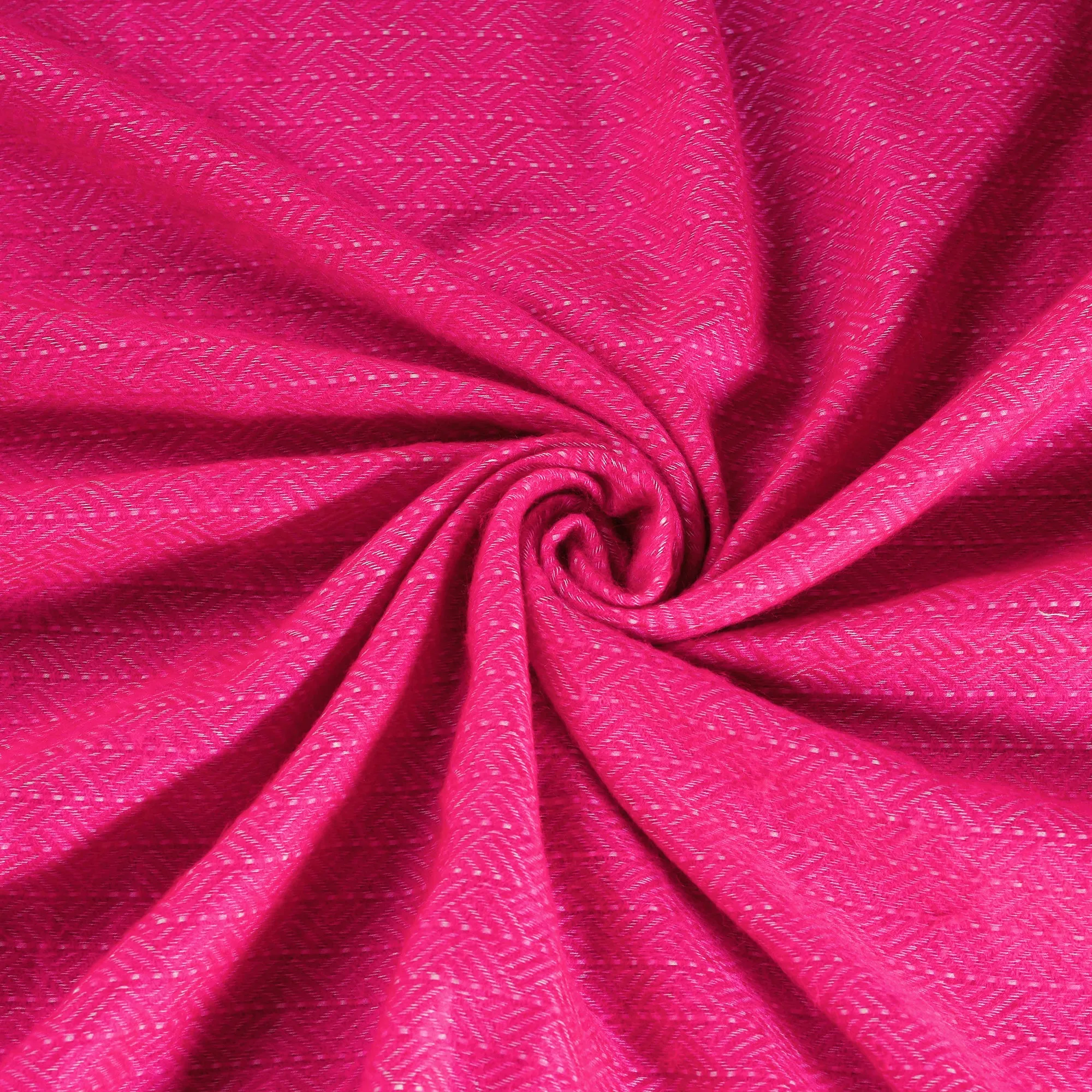 Pink - Acrylic Fine Wool Fabric 14