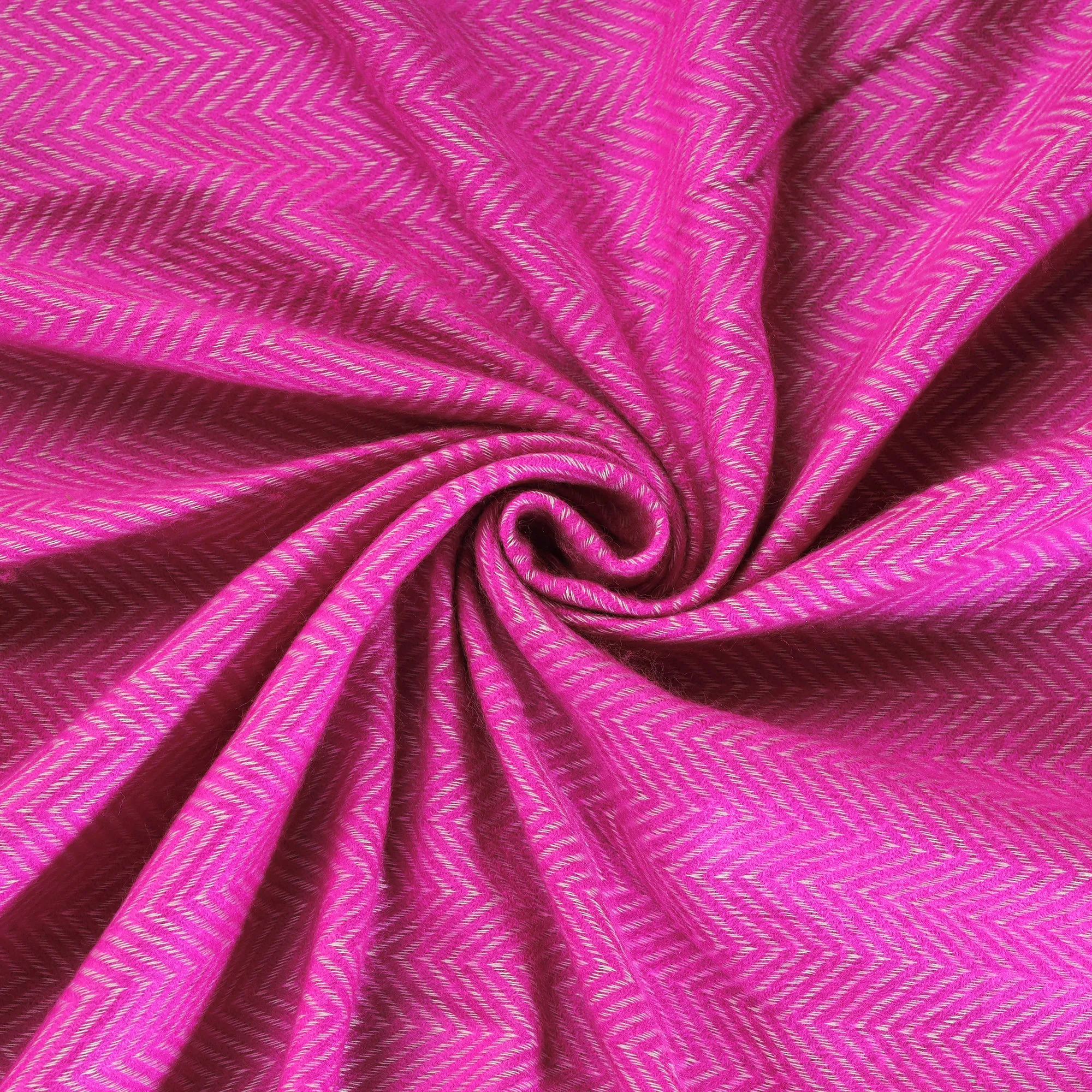 Pink - Acrylic Fine Wool Fabric 18