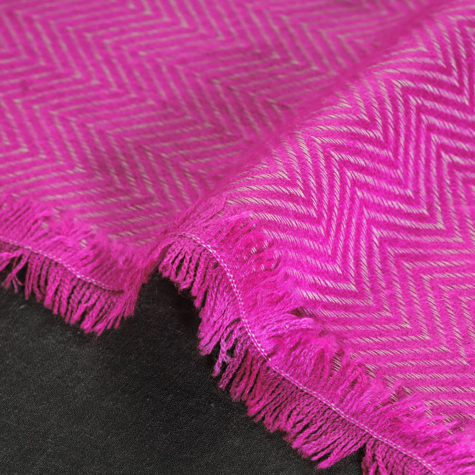 Pink - Acrylic Fine Wool Fabric 18