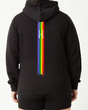 Rainbow Stripe Hoodie