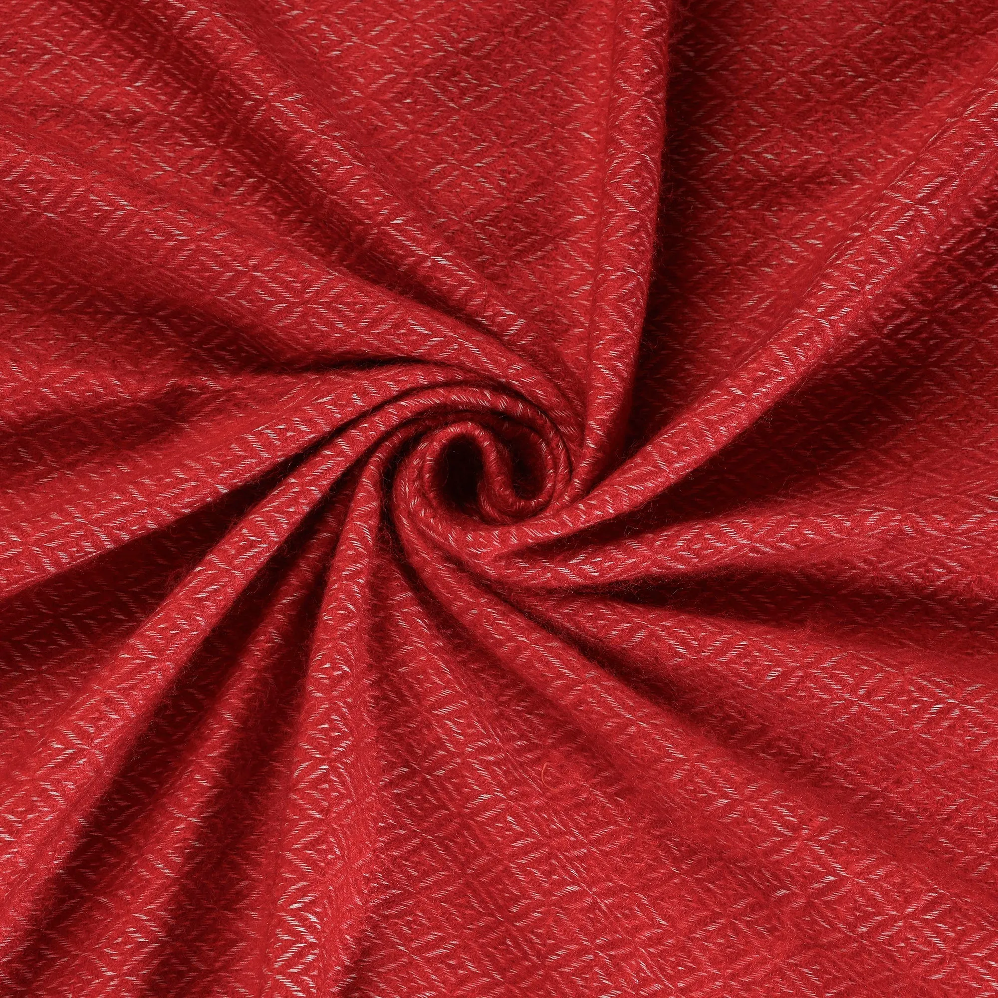 Red - Acrylic Fine Wool Fabric 03