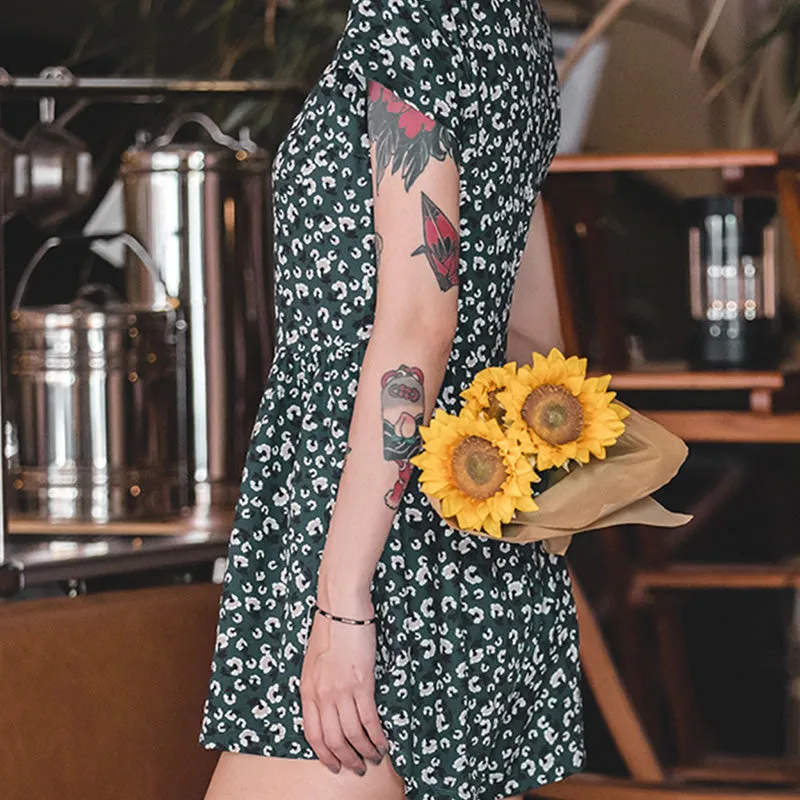 Retro Summer Floralc Culottes