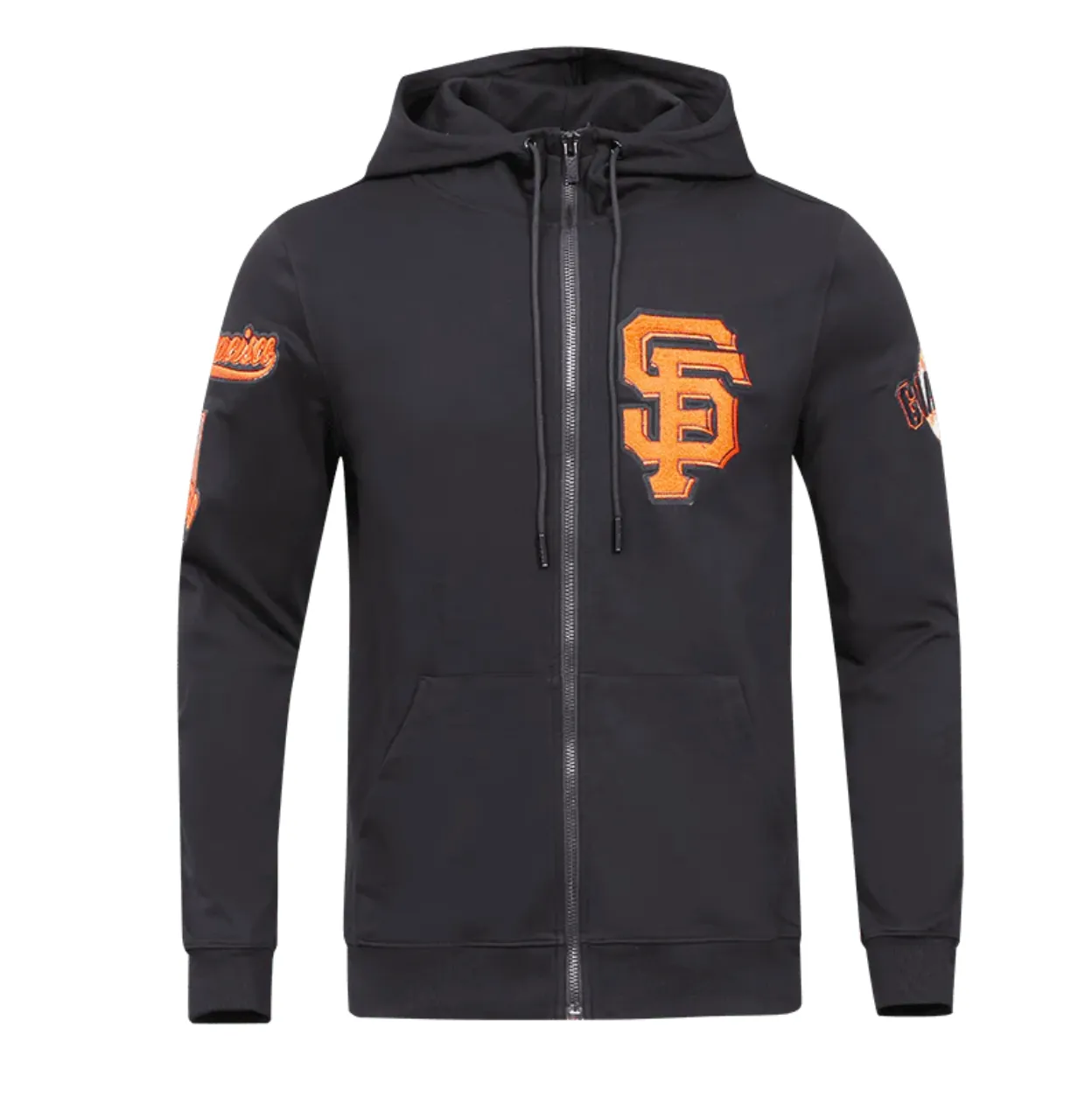 San Fransisco Giants Black Zipper Hoodie