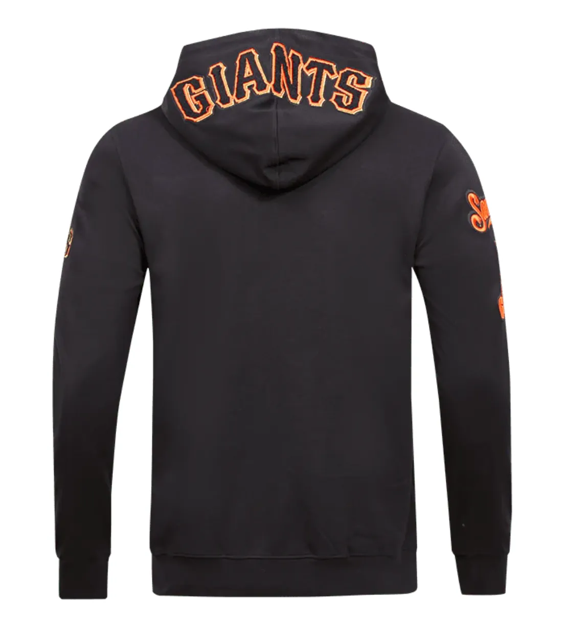 San Fransisco Giants Black Zipper Hoodie