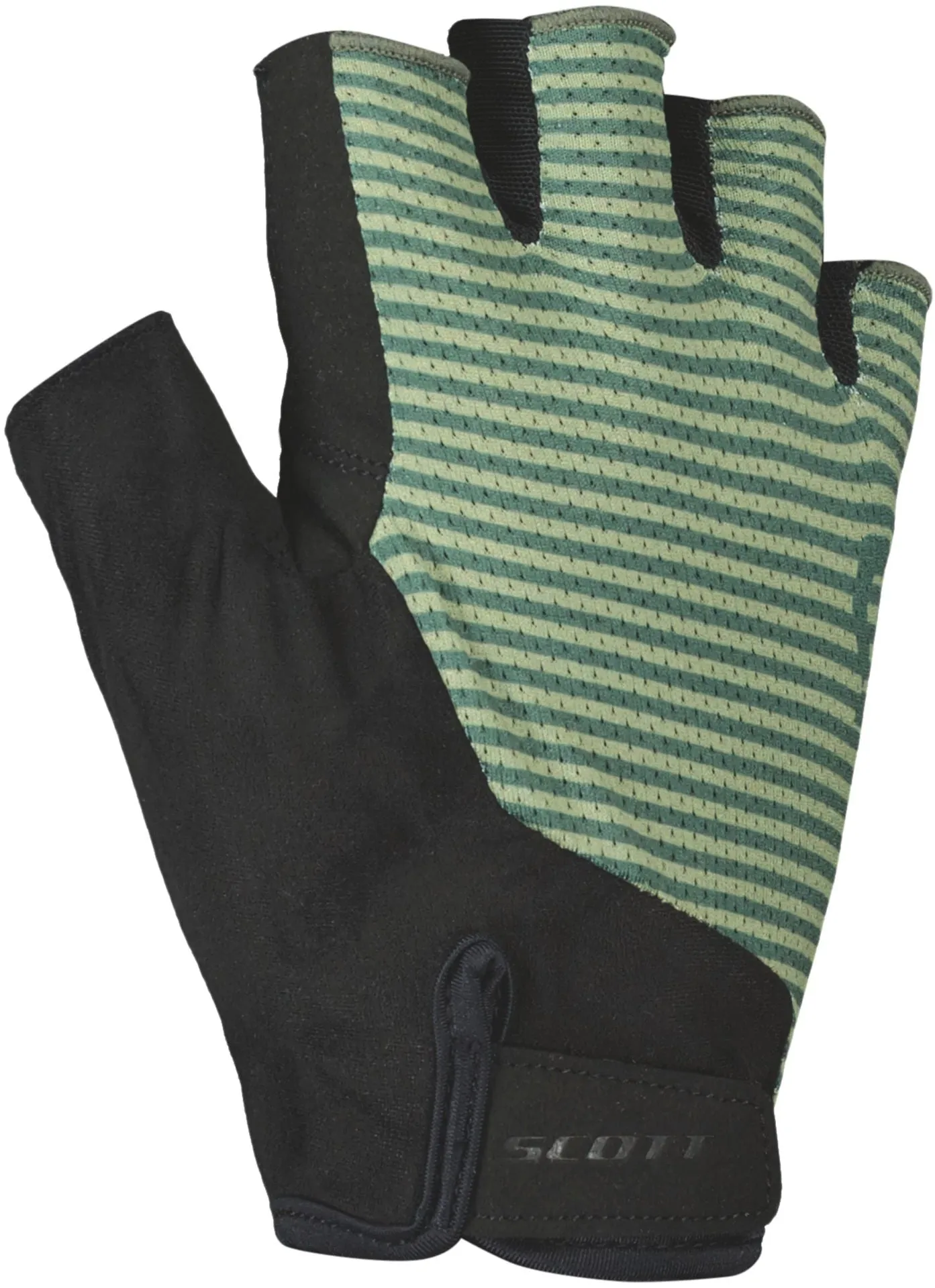 Scott Aspect Gel Fingerless Cycling Gloves - Green