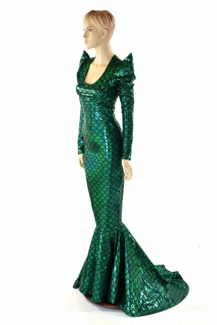 Sea Witch Puddle Train Gown