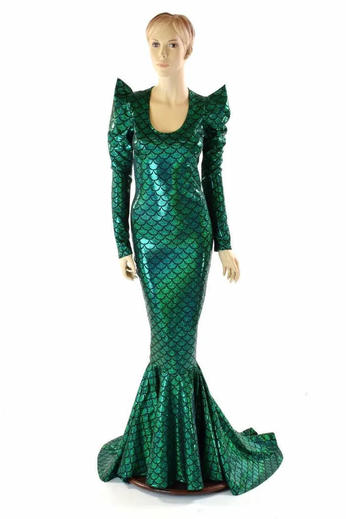 Sea Witch Puddle Train Gown