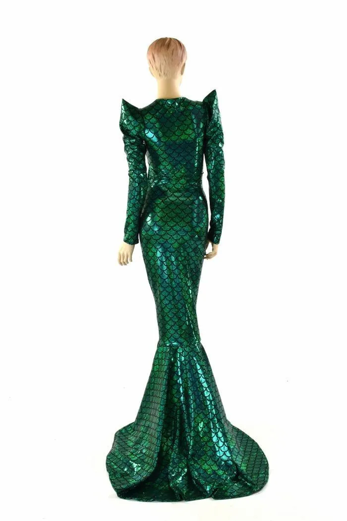 Sea Witch Puddle Train Gown