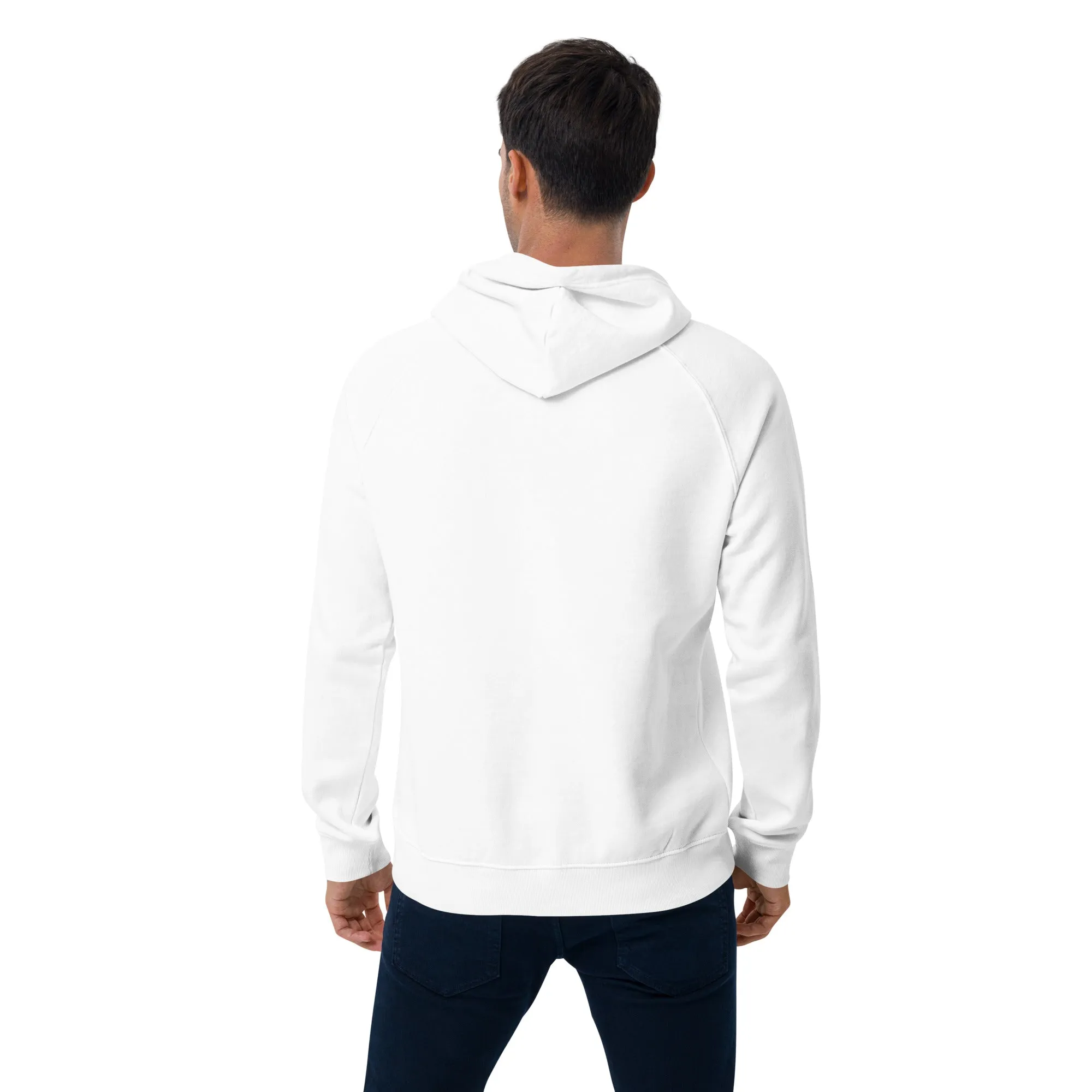 Secret Santa Graphics Men Eco Raglan Hoodie