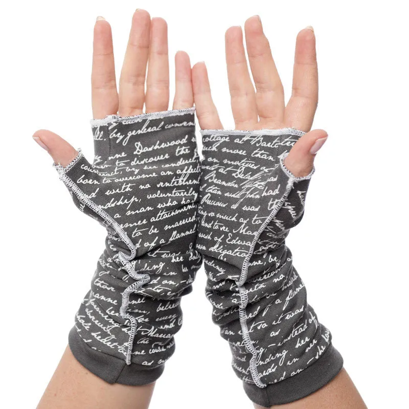 Sense and Sensibility Writing Gloves