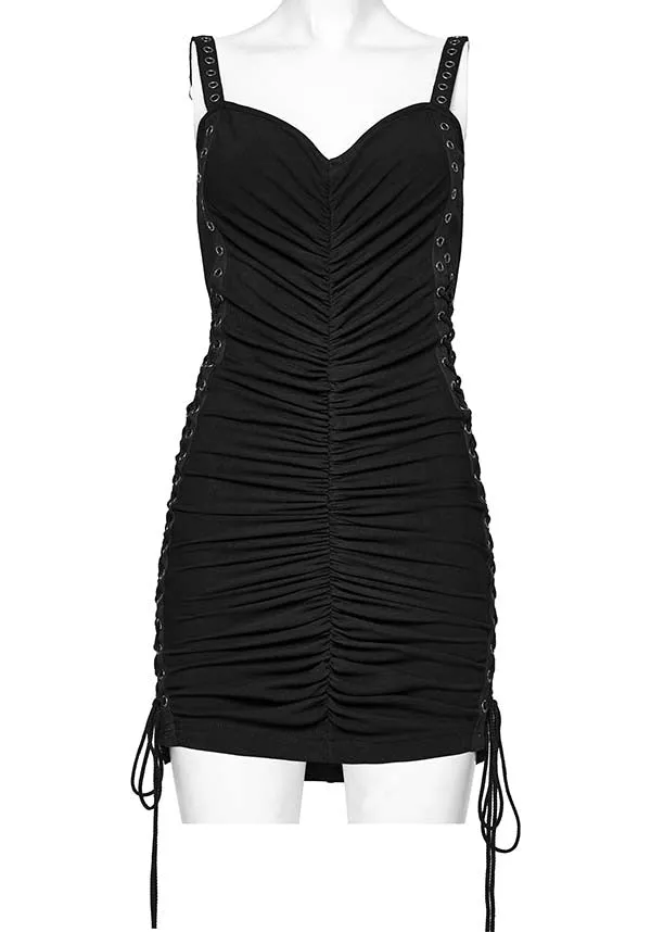 Shadow Sorceress [Black] | MINI DRESS