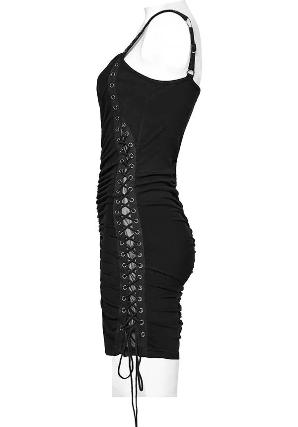 Shadow Sorceress [Black] | MINI DRESS