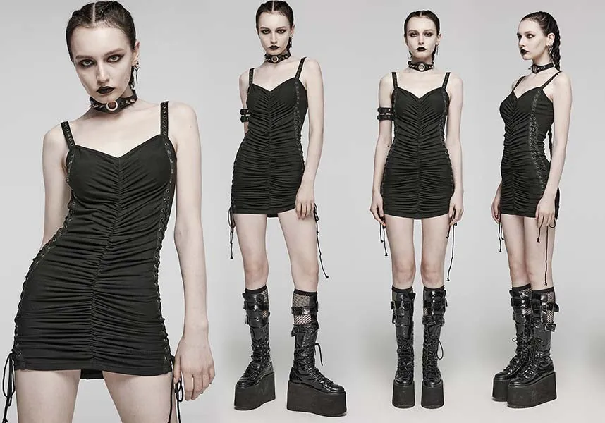 Shadow Sorceress [Black] | MINI DRESS