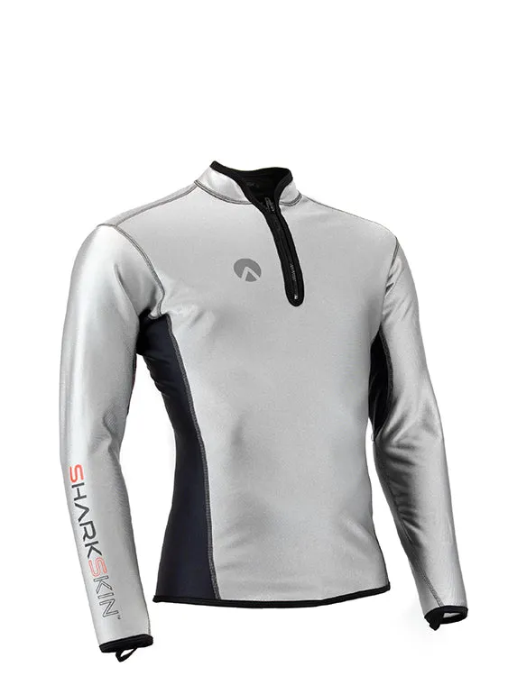 Sharkskin Chillproof Long Sleeve Chest Zip - Mens