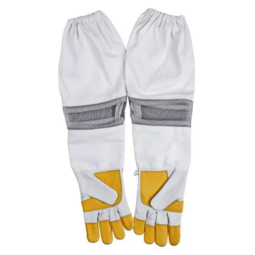 Size XL Beekeeping Gloves · Cow Hide