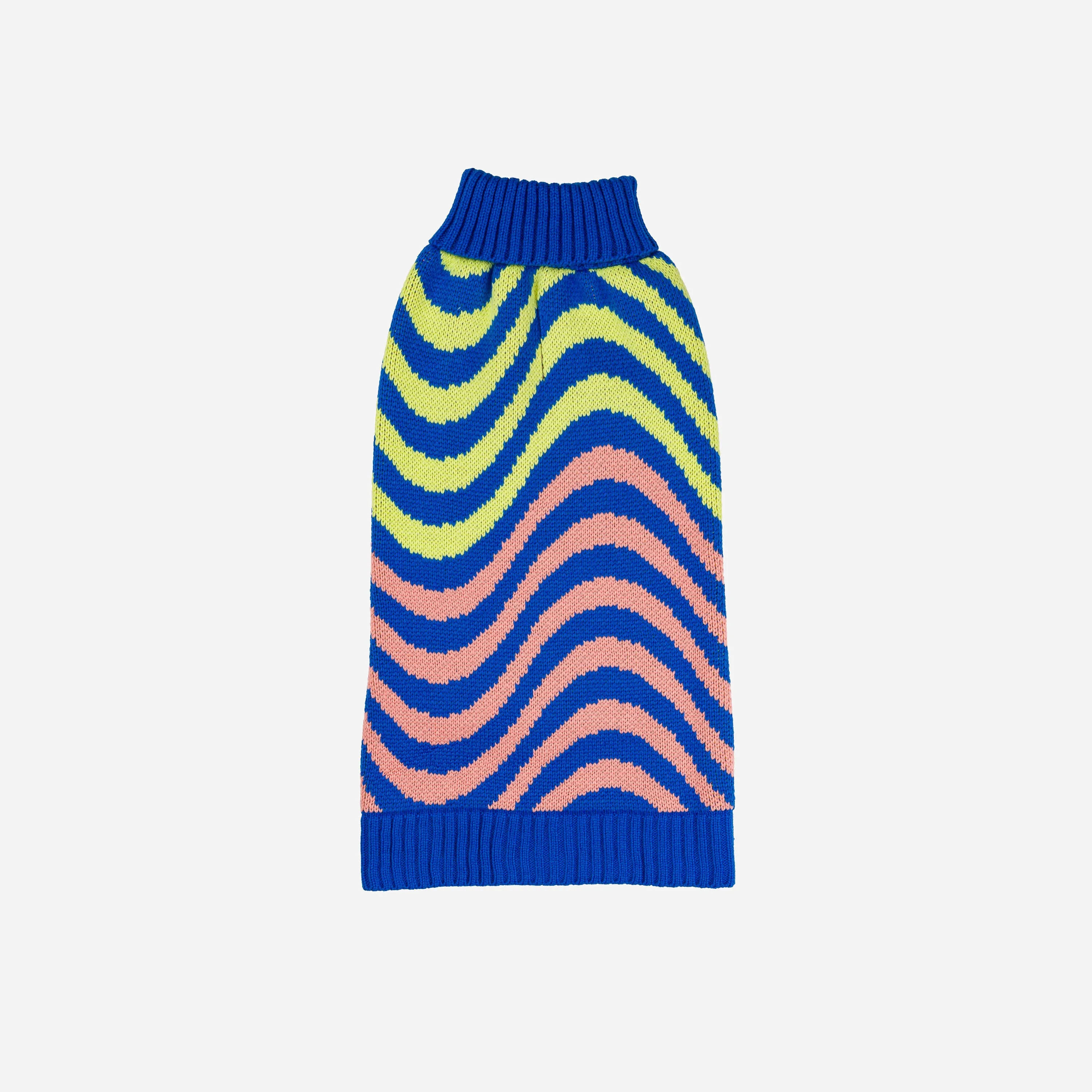 Sound Wave Dog Sweater