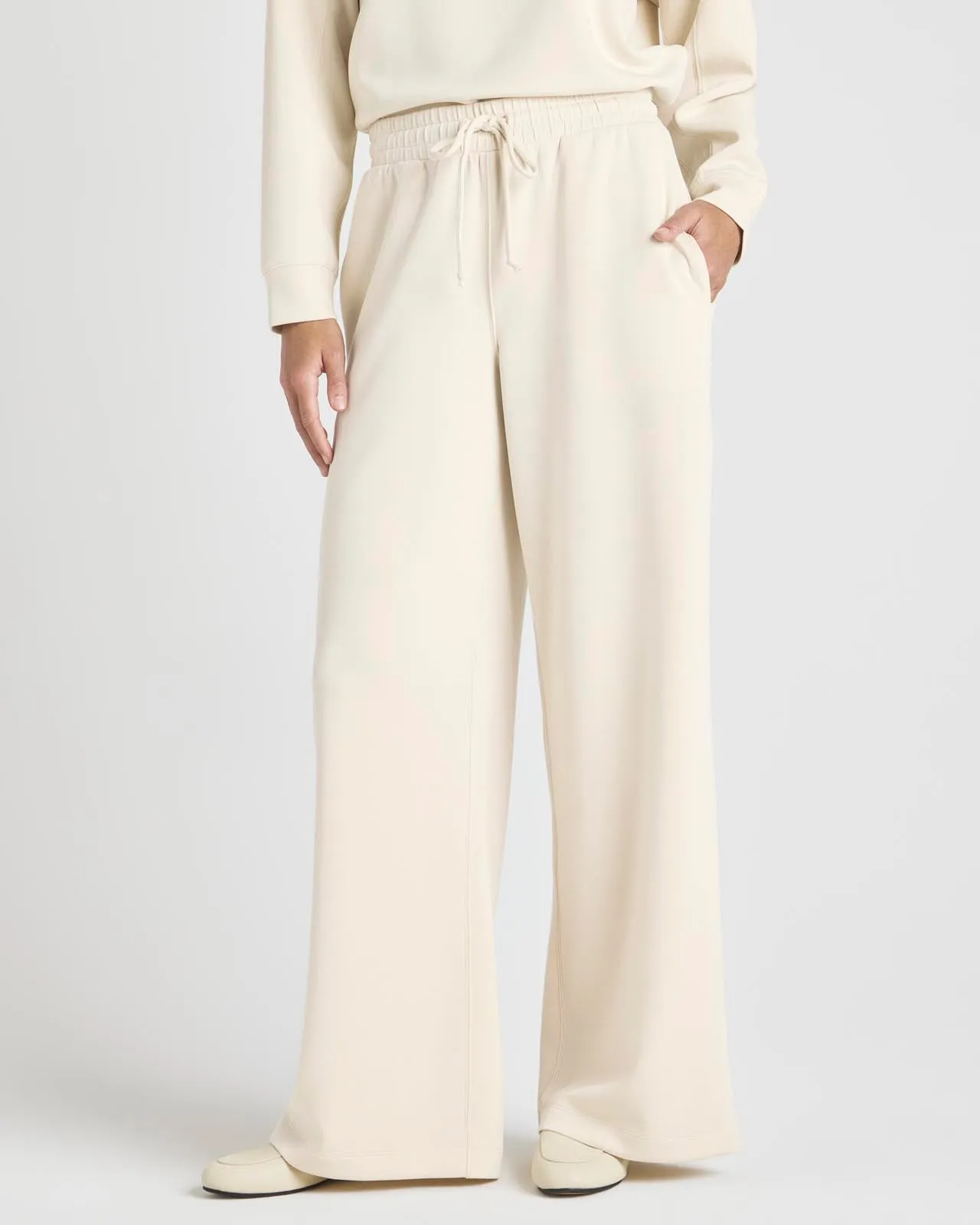 Splendid x @Cellajaneblog Scuba Wide Leg Pant