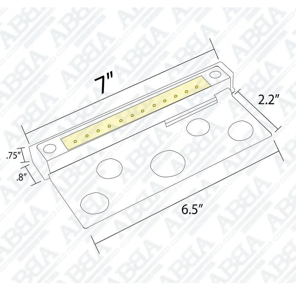 STB12 Brass LED Retaining Wall Light Low Voltage Hardscape Paver Lighting