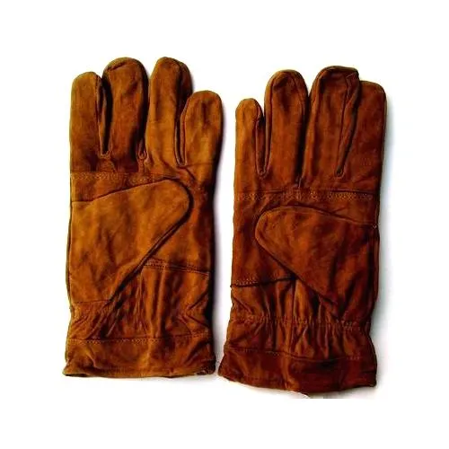 Suede leather Gloves for Bike Driving