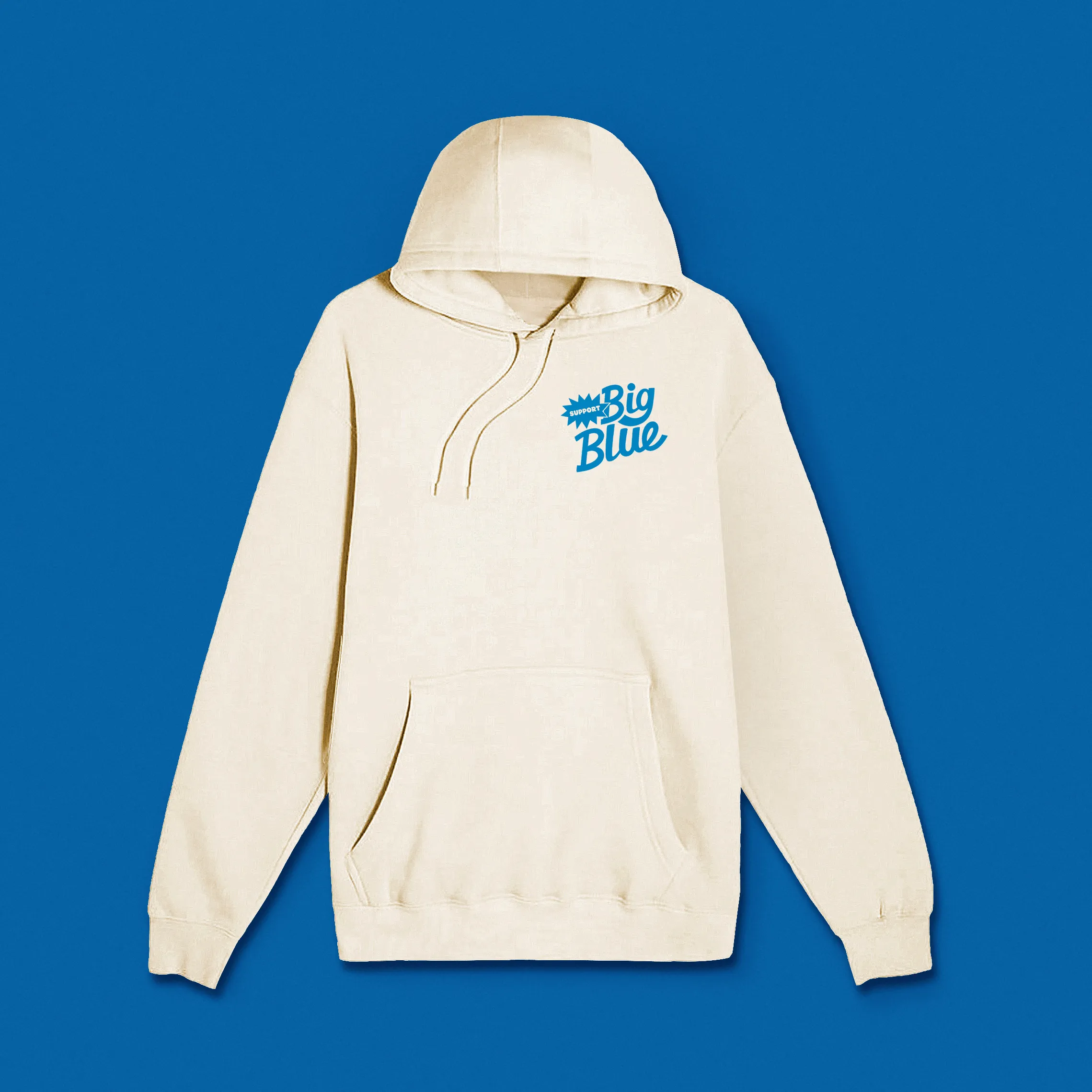 Support Big Blue Hoodie