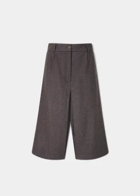 Surrey Ladies Tweed Culottes In Bramble