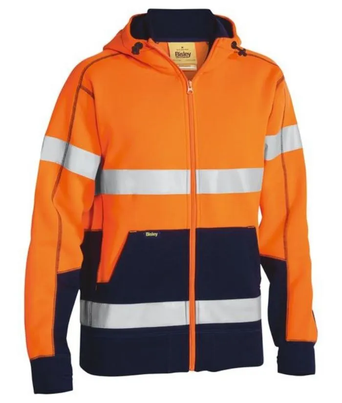 Taped Hi Vis Fleece Hoodie