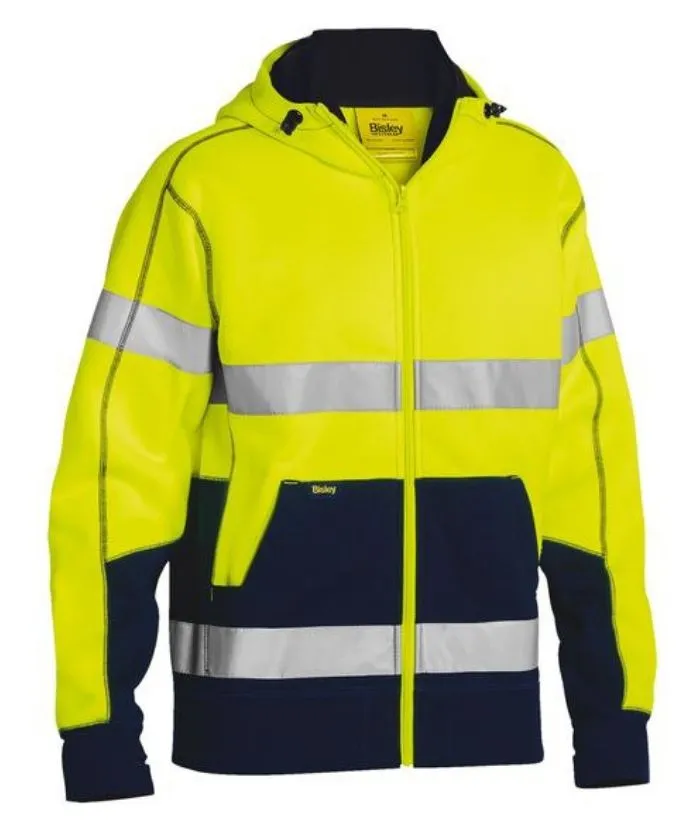 Taped Hi Vis Fleece Hoodie